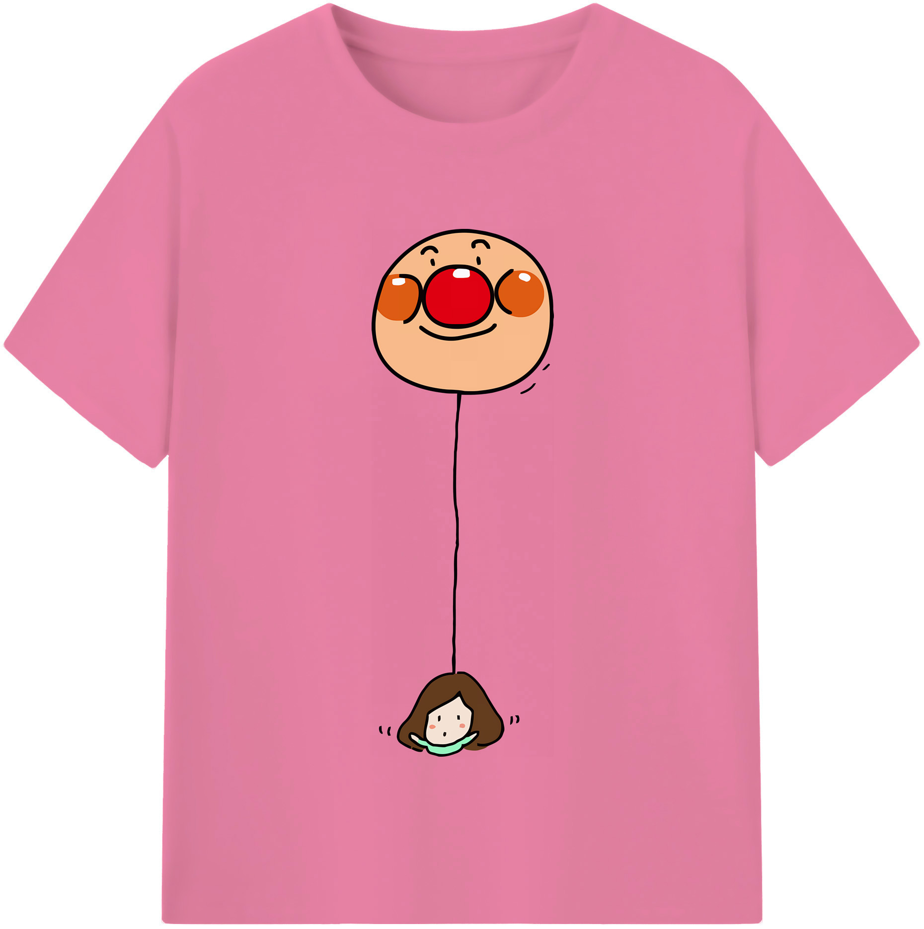 （画像用） アンパンマン Anpanman 綿100％半袖Tシャツ（フロントプリント）